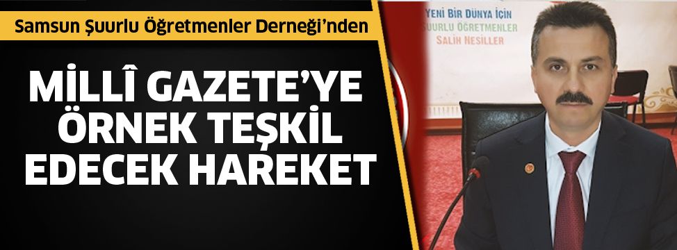 Millî Gazete’ye Örnek Teşkil Edecek Destek