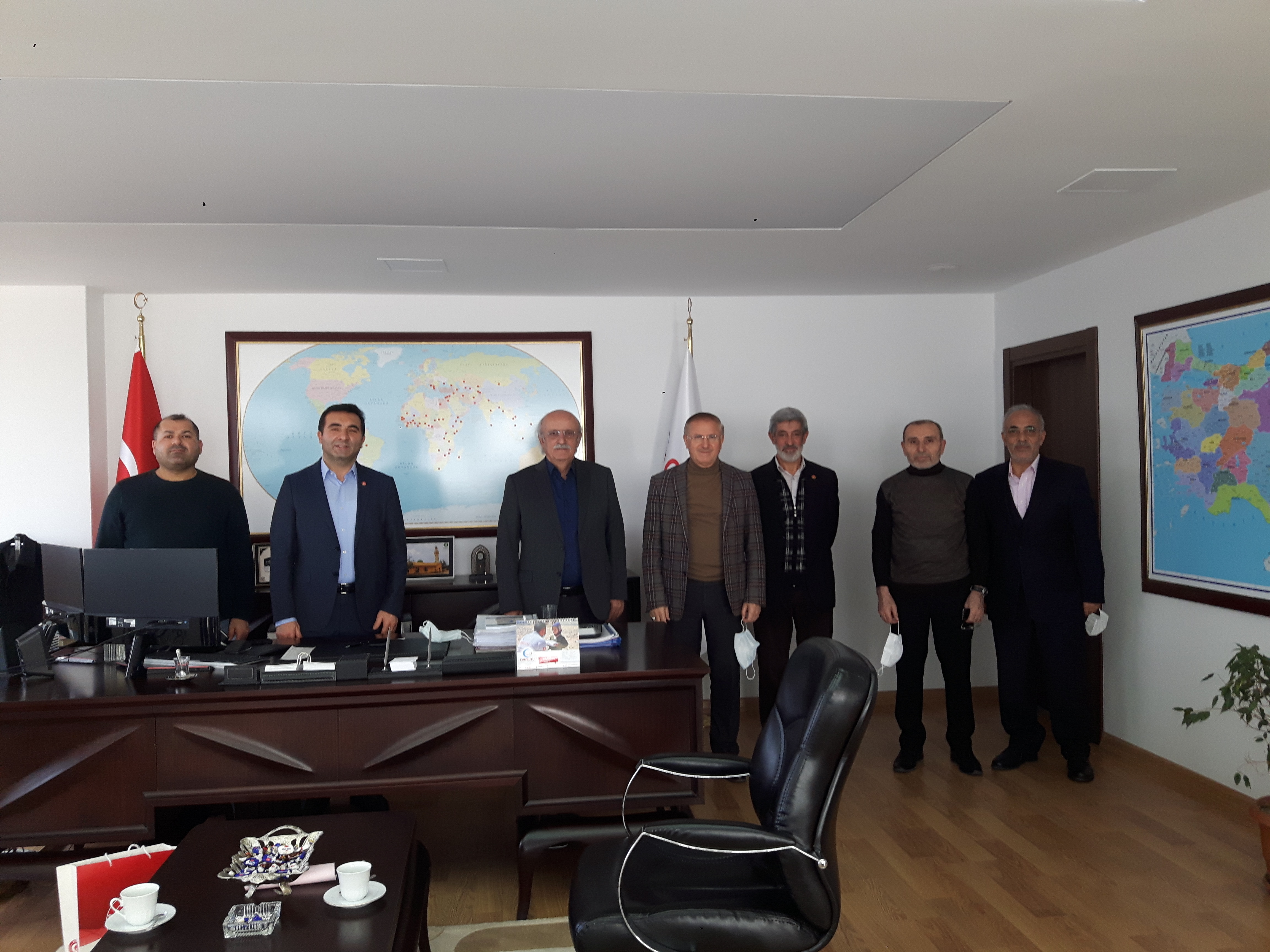 ÖĞ-DER CANSUYU'NU ZİYARET ETTİ