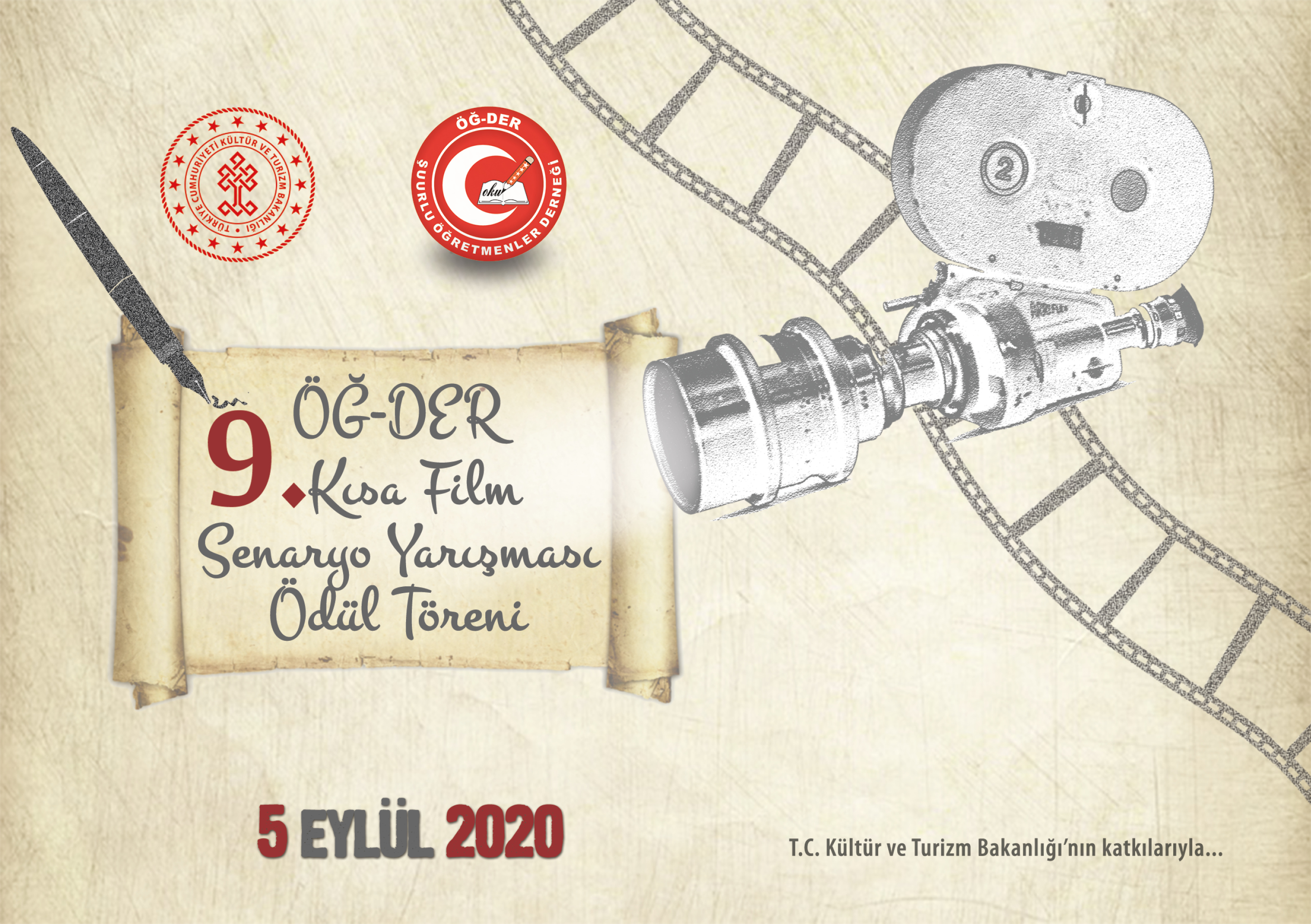 ÖĞDER 9. KISA FİLM SENARYO YARIŞMASINDA ÖDÜL ALANLAR BELLİ OLDU