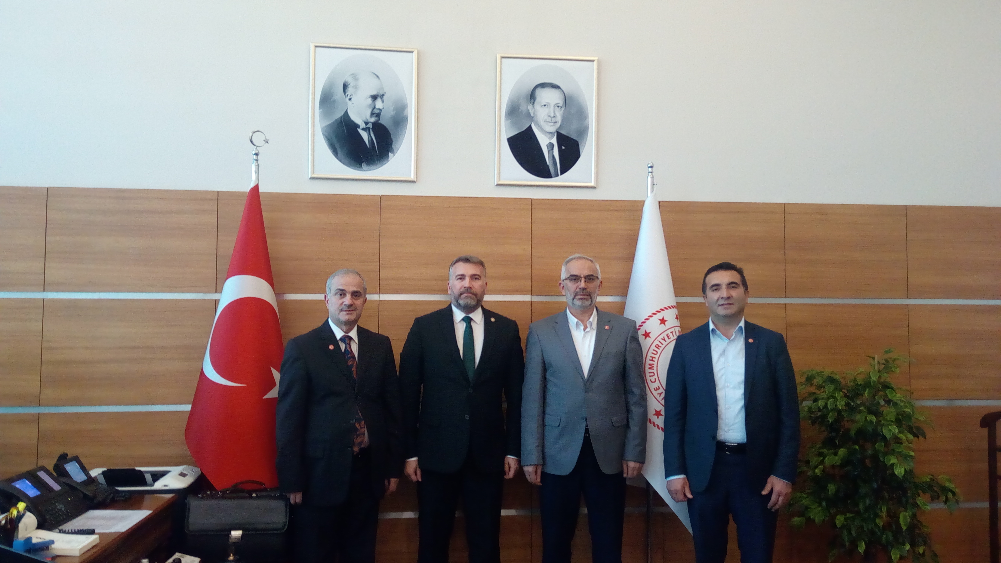 ÖĞ-DER TALİM TERBİYE’Yİ ZİYARET ETTİ