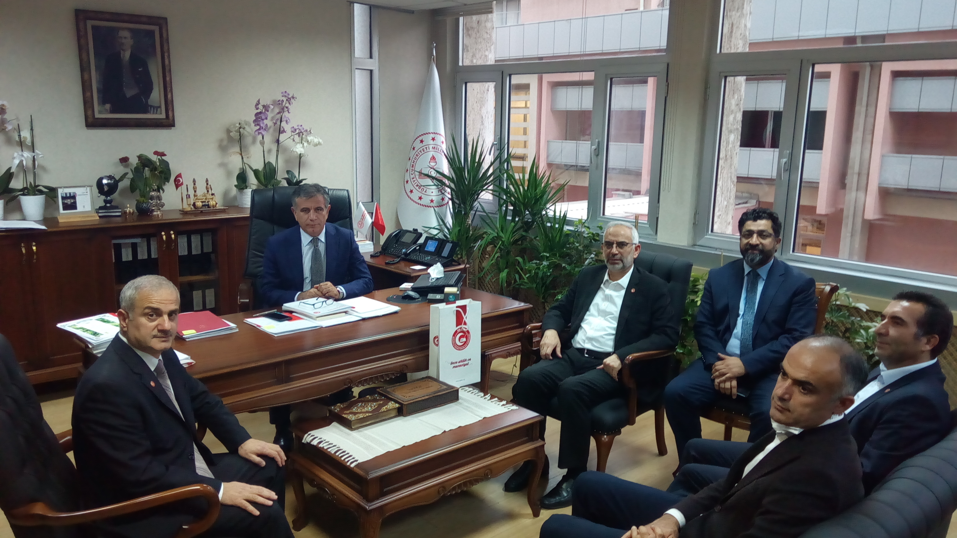 ÖĞ-DER TEMEL EĞİTİMİ ZİYARET ETTİ